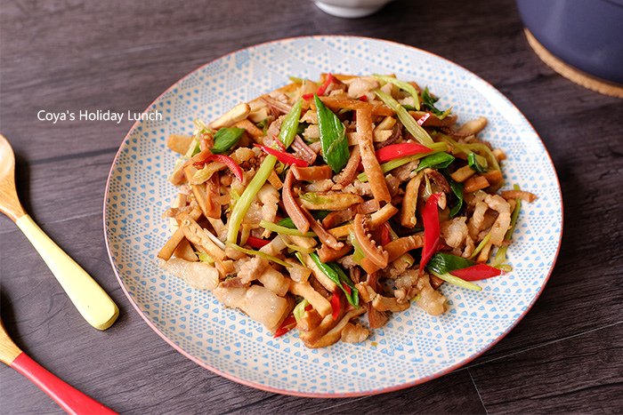 不需油炸豆干的【客家小炒】在家也能享用餐館美食