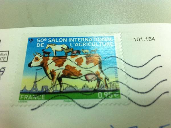 Paris stamp