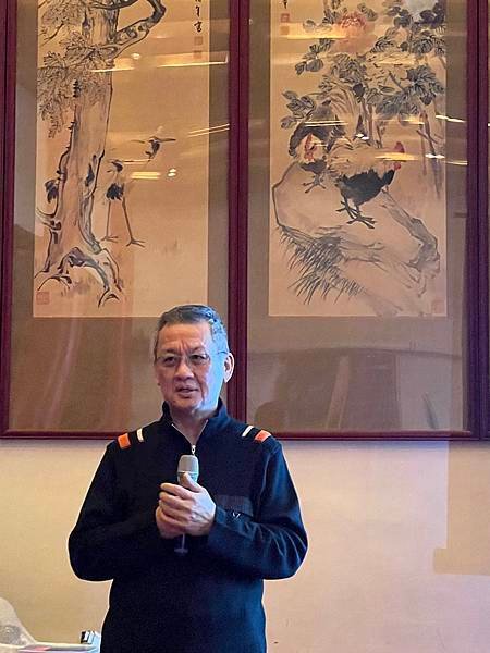 ★李永然律師出席台北市忠誠扶輪社例會，聆聽王國棟先生演講「威