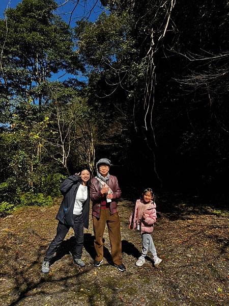 ★大年初二，李永然律師與家人前往新竹關西「馬武督探索森林」，