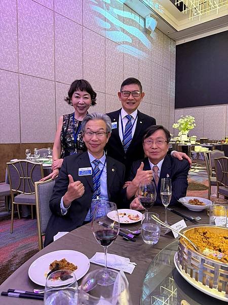 ★李永然律師出席2025年國際扶輪3522地區年會歡迎RI社