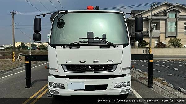 [已售出]大貨車附加吊桿[18噸][FUSO][2024]吊