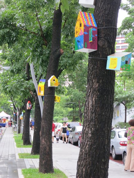 台中勤美綠圈圈夏日藝術祭_為城市加溫_百鳥開店計畫_aa@克里斯多插畫森林