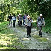 鹿角坑生態保護區楓林瀑布