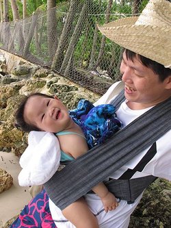 【長灘島】躲太陽.JPG