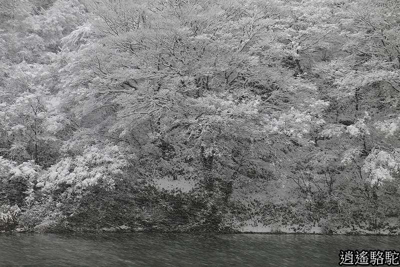 最上川雪見舟-山形駱駝