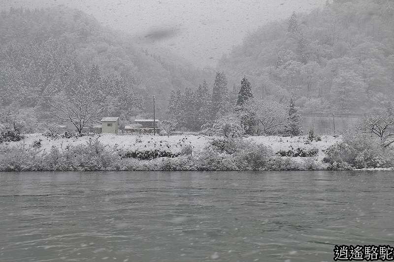 最上川雪見舟-山形駱駝