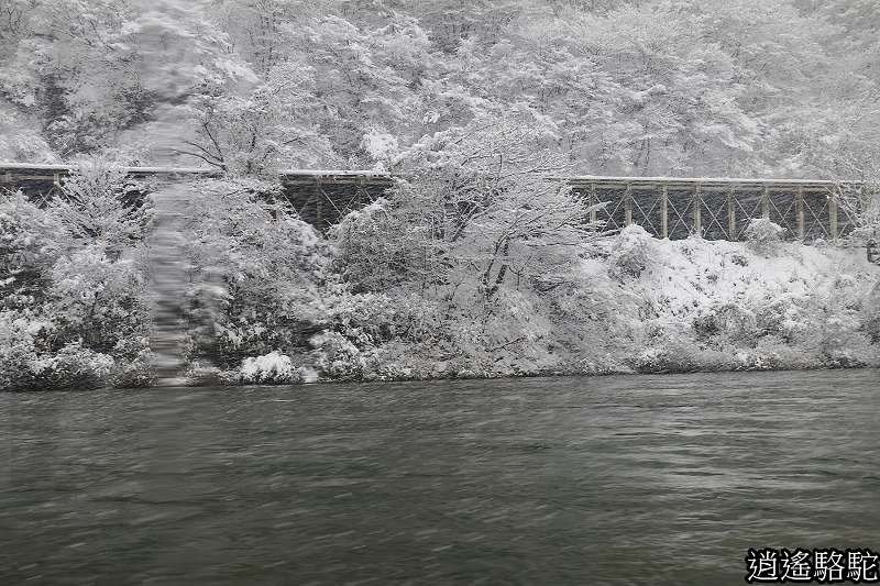 最上川雪見舟-山形駱駝