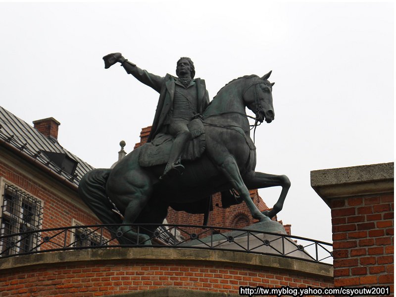 瓦維爾皇家城堡(Wawel Castle)下-波蘭駱駝