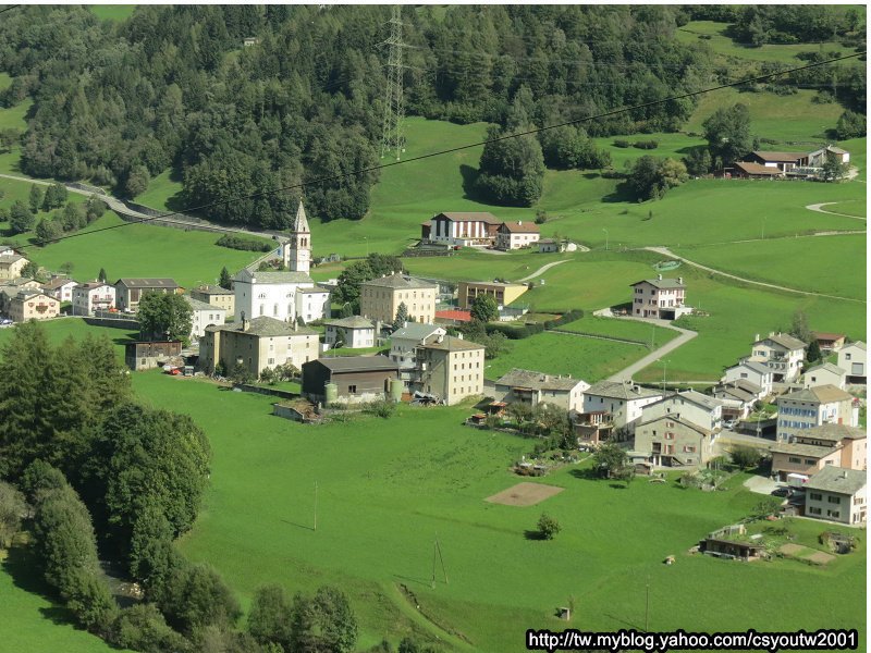 波斯奇亞伏(Poschiavo)→卡瓦利亞(伯連納