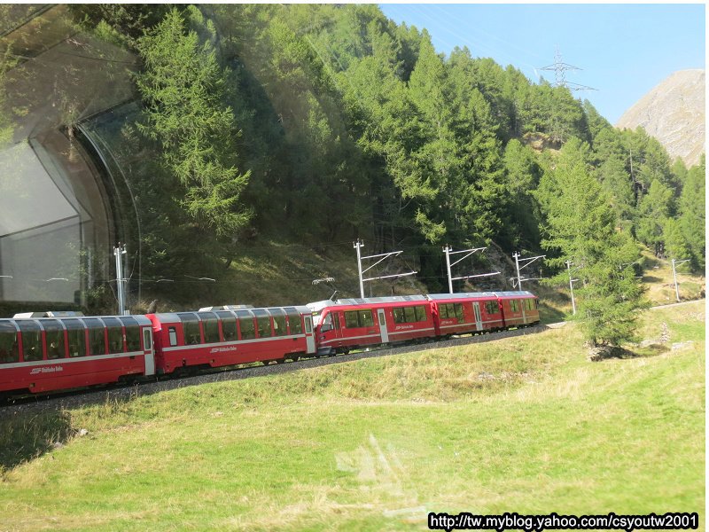 波斯奇亞伏(Poschiavo)→卡瓦利亞(伯連納