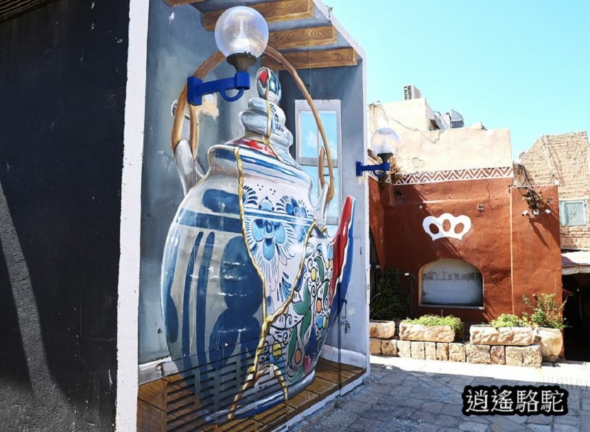 雅法古城-以色列駱駝