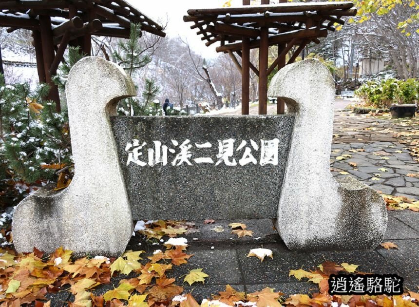 定山溪二見公園-日本駱駝