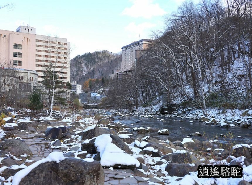 定山溪二見公園-日本駱駝