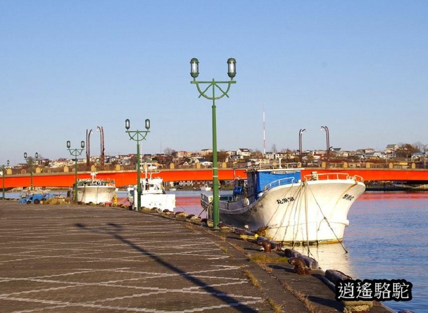 釧路川幣舞橋-日本駱駝