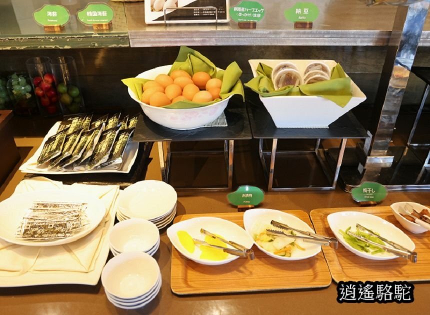 世紀城堡飯店優雅的早餐-日本駱駝