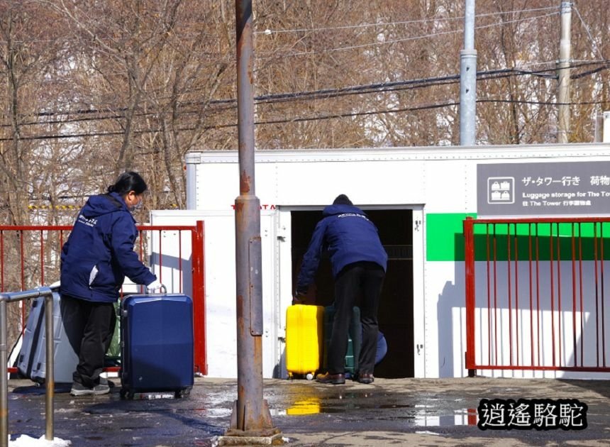 來去トマム駅-日本駱駝