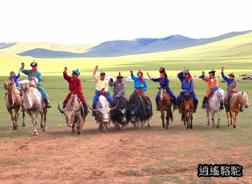 蒙古游牧營地Mongol Nomadic camp群獸迎賓-