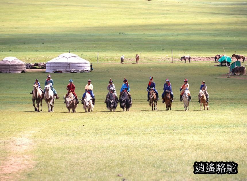 蒙古游牧營地Mongol Nomadic camp群獸迎賓-