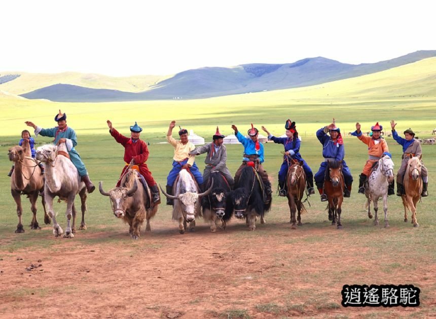 蒙古游牧營地Mongol Nomadic camp群獸迎賓-