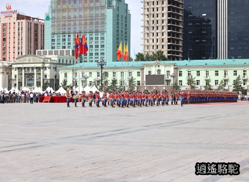 成吉思汗廣場不丹國王來訪-蒙古駱駝