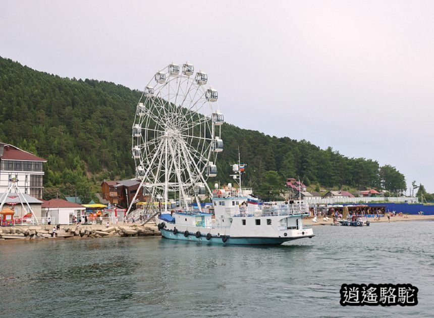 貝加爾湖遊船餵海鷗-俄羅斯駱駝