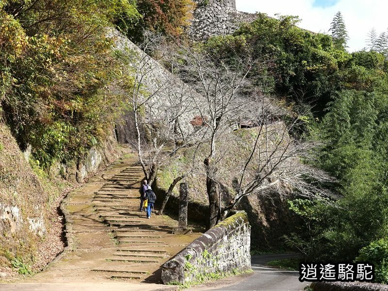 大手門跡(岡城跡)-日本駱駝