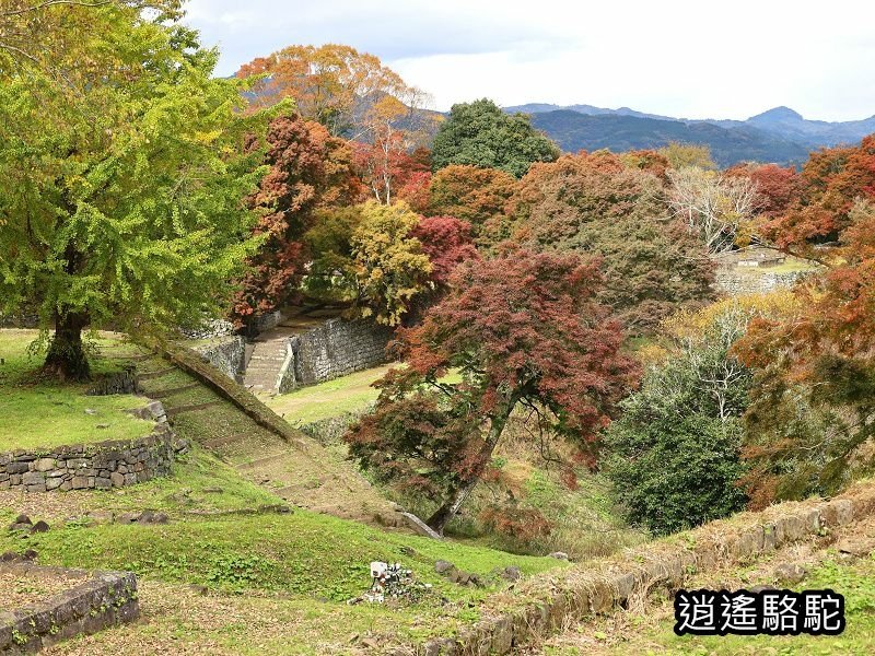 西の丸跡(岡城跡)-日本駱駝