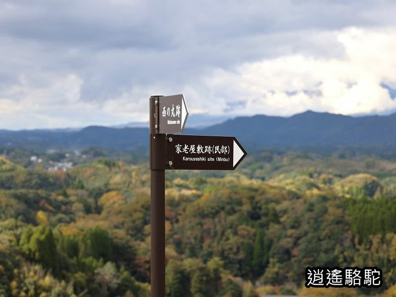 西の丸跡(岡城跡)-日本駱駝