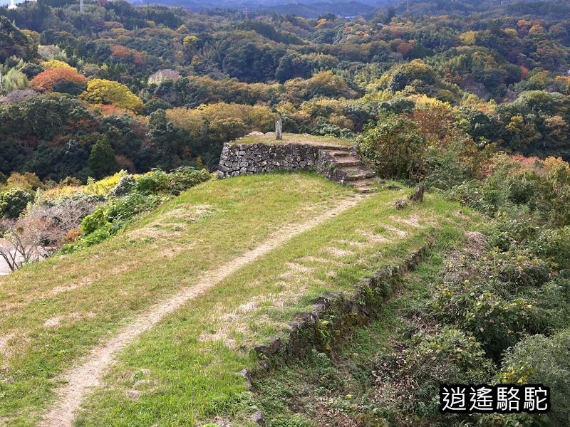 西の丸跡(岡城跡)-日本駱駝