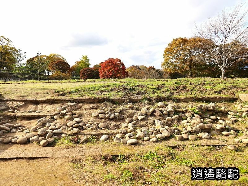 貫木門、太鼓櫓(岡城跡) -日本駱駝