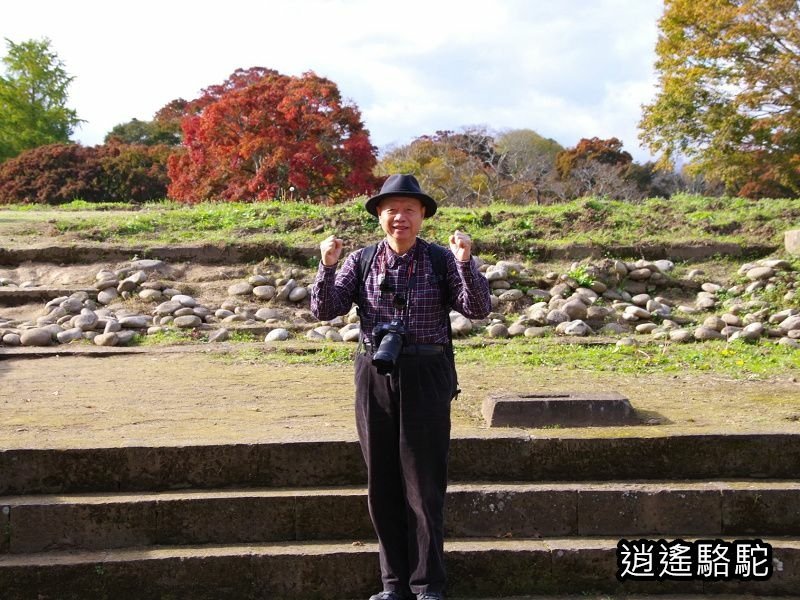 貫木門、太鼓櫓(岡城跡) -日本駱駝