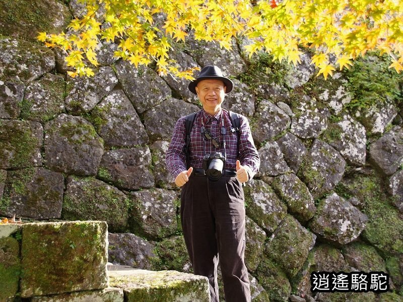 瀧廉太郎像(岡城跡) -日本駱駝