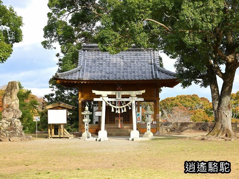 本丸跡(岡城跡) -日本駱駝