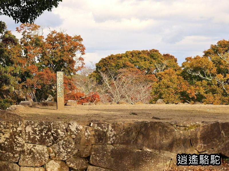 本丸跡(岡城跡) -日本駱駝