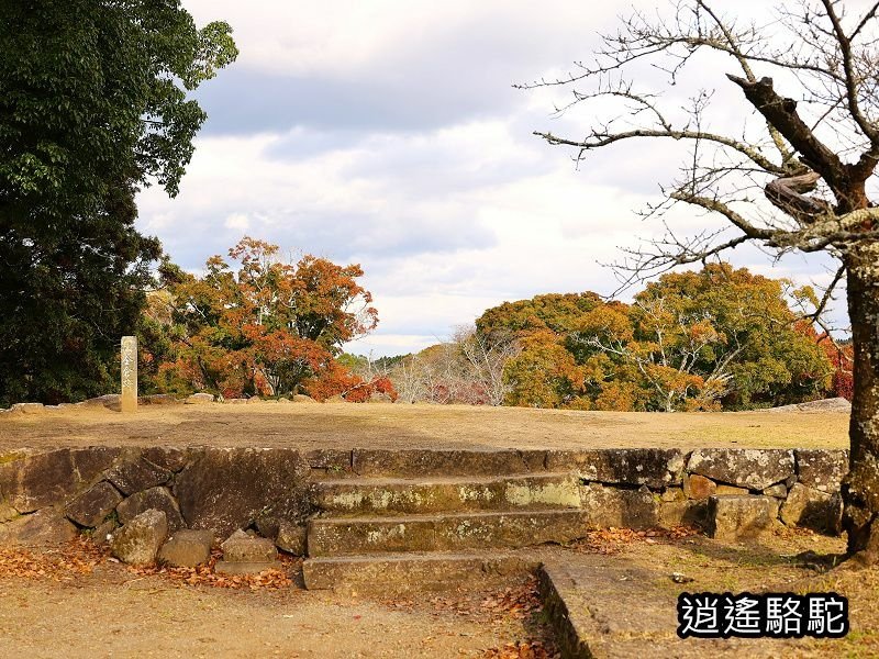 本丸跡(岡城跡) -日本駱駝