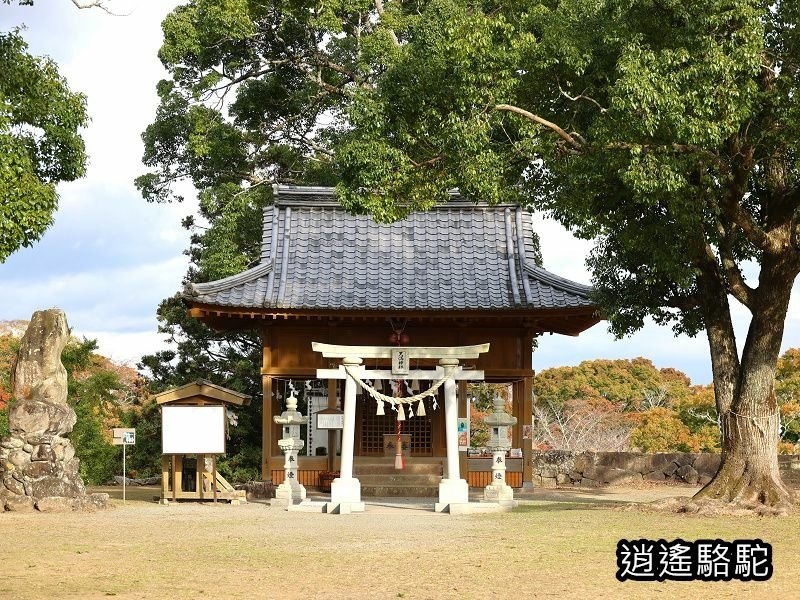 本丸跡(岡城跡) -日本駱駝