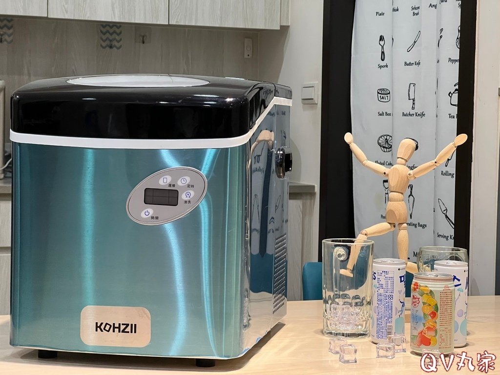 「電器。開箱」KOHZII 康馳，桌上型全自動製冰機 KIM