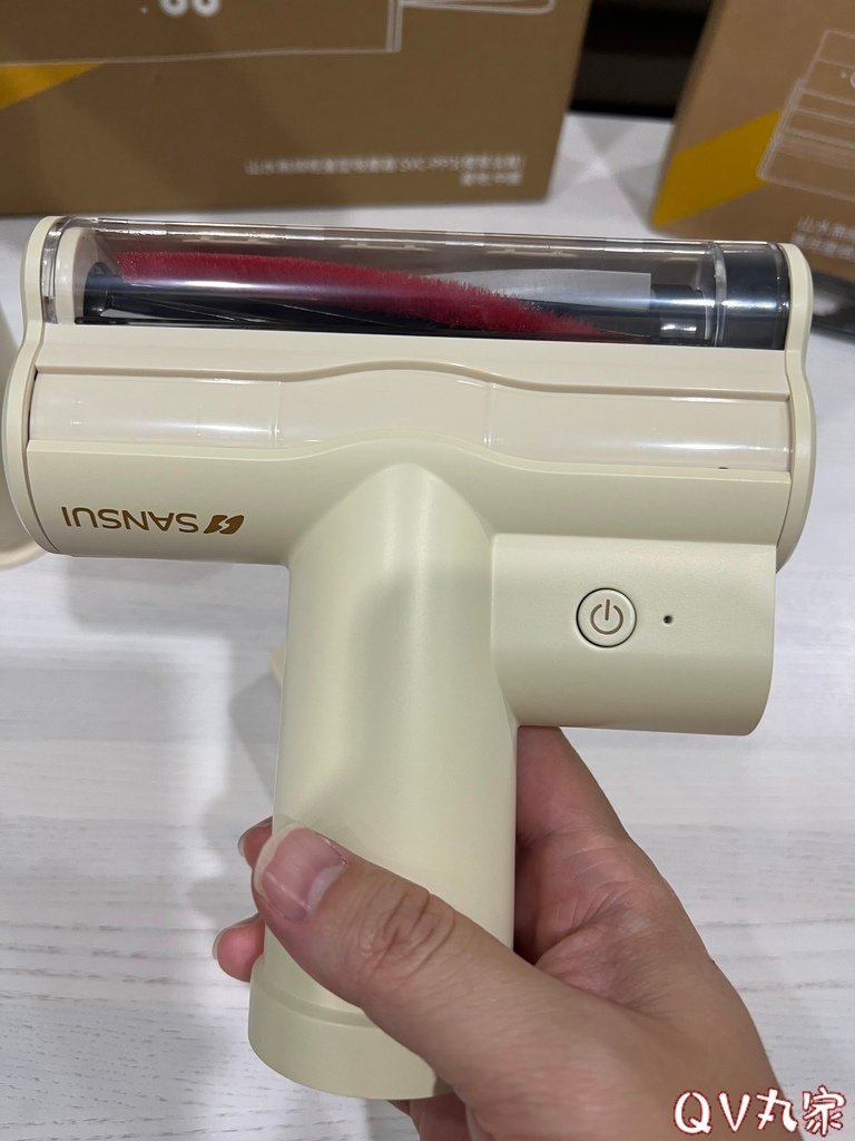 「電器。開箱」SANSUI山水 輕淨吸迷你無線吸塵器 SVC