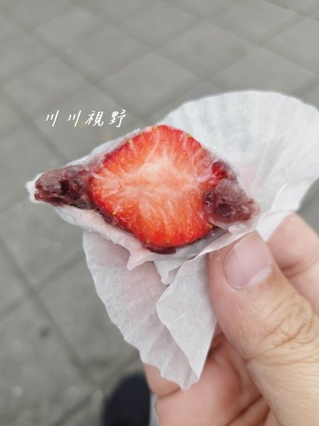 『大同區・RULI・路力草莓大福』‐‐ 台北大同區・迪化街一