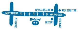 Booday map