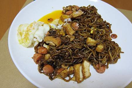 晩食：焼きぞば