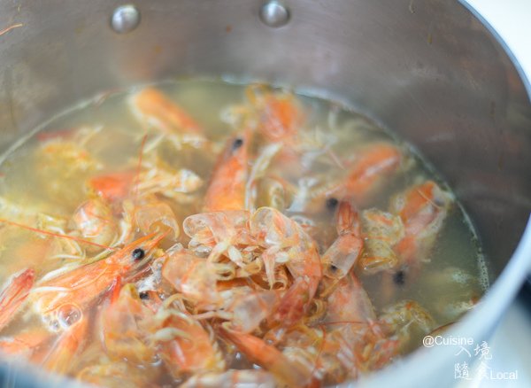 蝦殼熬湯