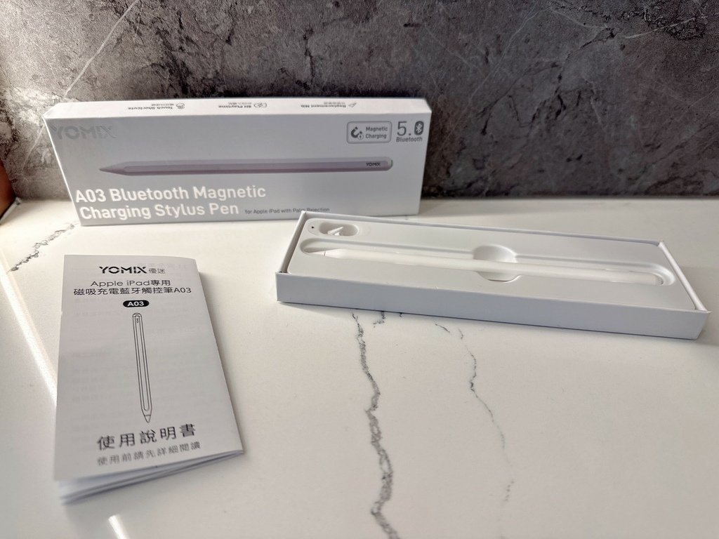 YOMIX 優迷 Apple iPad 專用磁吸充電藍牙觸控筆 A03_230213_24.jpg