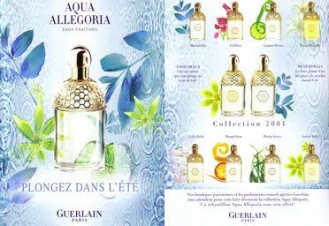 Guerlain Aqua Allegoria 2004 editions