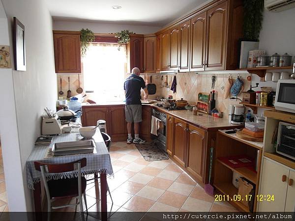 Shef Mark in the Kitchen