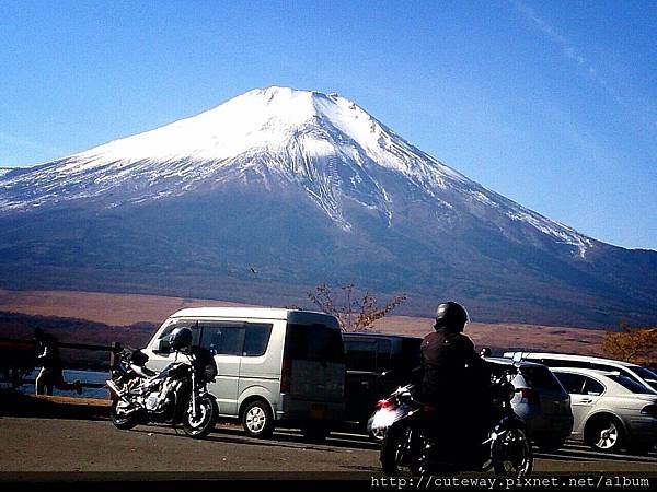 富士五湖 山中湖 北側