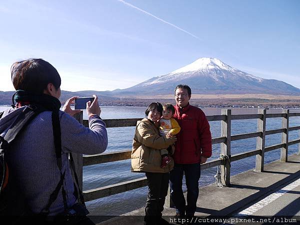 富士五湖 山中湖 北側