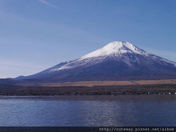 富士五湖 山中湖 北側