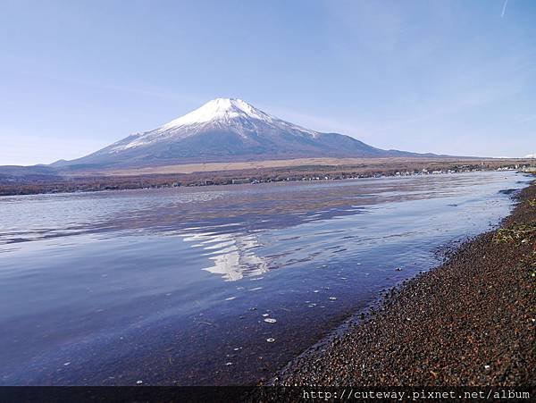 富士五湖 山中湖 北側